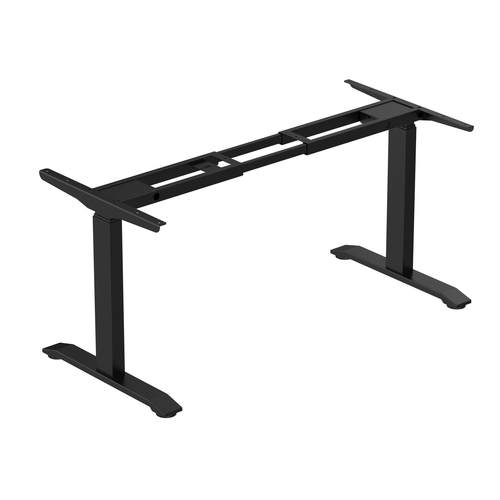 康拓电动升降桌架现代简约智能可调高度单人双电机升降桌腿