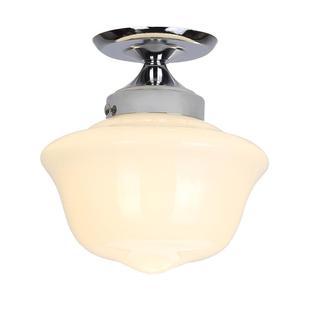 法式 中古奶油吸顶灯北欧简约复古卧室过道阳台衣帽间餐厅灯小吊灯