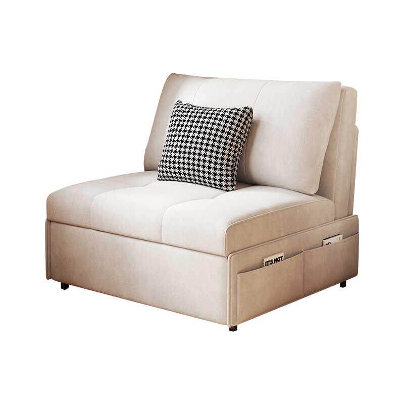 网红新款奶油沙发床两用小户型书房阳台单双人多功能可折叠沙发床