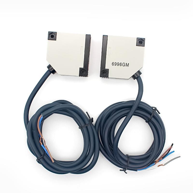 红线接近感应开关对射传感器3JK5DM1/-外5L-一E套直流12V24V电压M