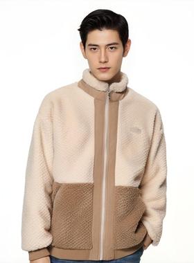 李宁针织外套男士春秋新款防风运动潮流宽松休闲舒适上衣AFDT639