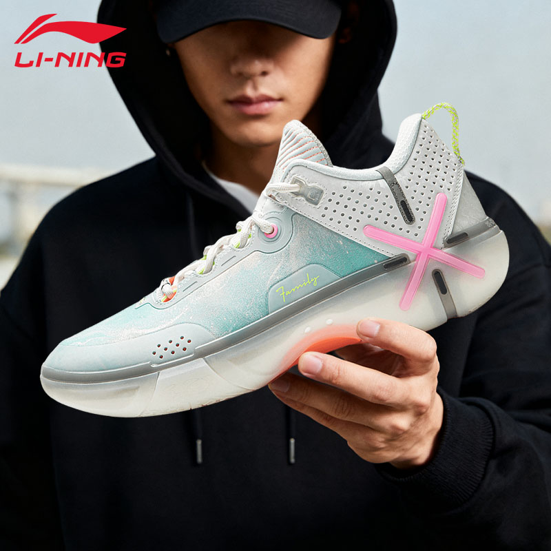 李宁韦德幻影5篮球鞋男全掌䨻