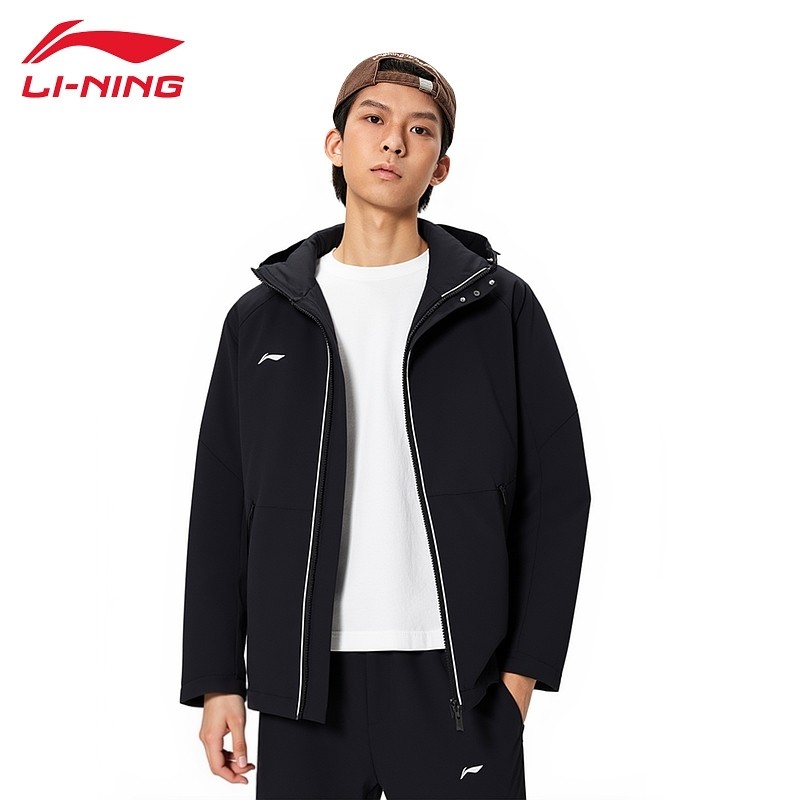 李宁外套男子春秋户外防泼水百搭时尚连帽开衫运动夹克AFDUA11,运动服/休闲服装,运动茄克/外套,淘宝优惠券,粉丝福利购,淘宝优惠卷