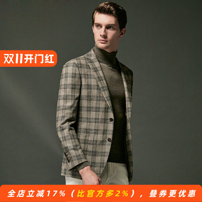 LP面料男士羊毛西服外套