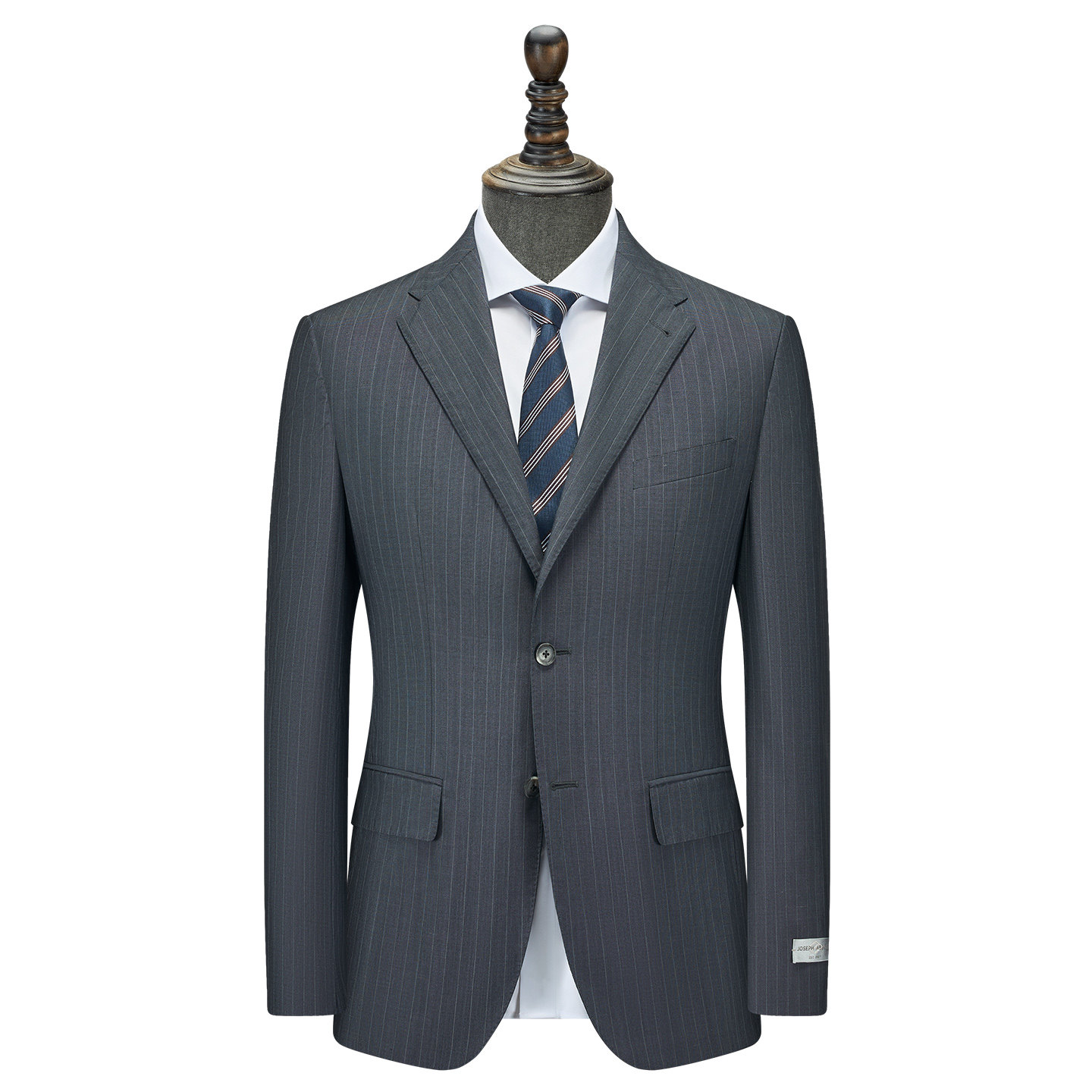 【堡家/半麻衬】四季款商务男士羊毛西服套装上衣毛料西装桑蚕丝