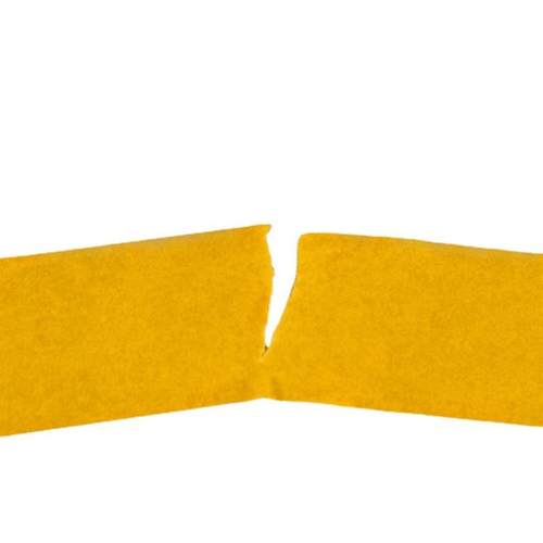 黄色和纸胶带高粘纸带不留胶分色胶带788喷漆小纸芯黄纸