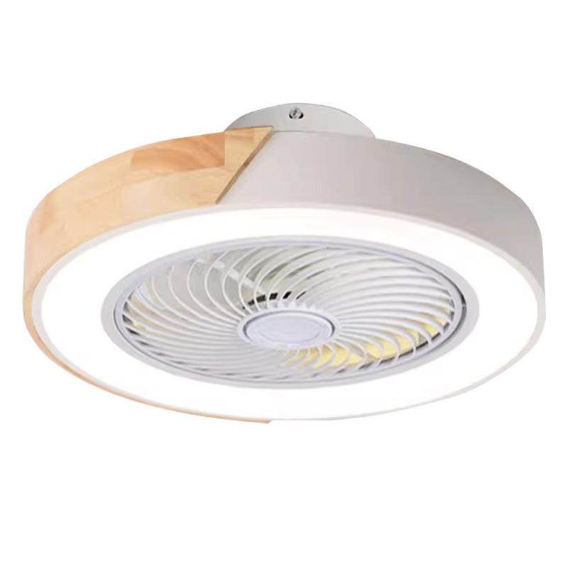 110V北欧马卡龙吸顶风扇灯卧室客厅餐厅木头隐形LED吊扇灯具,家装灯饰光源,风扇灯,淘宝优惠券,粉丝福利购,淘宝优惠卷