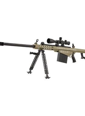 1:3可拆卸巴雷特M82A1狙击枪合金模型金属拼装玩具枪不可发射