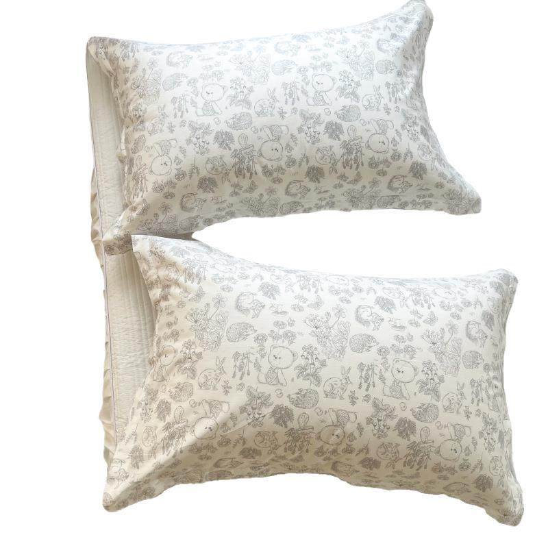 新款棉枕套一只装枕头套单个家用学生宿舍单人40X60cm50X80,床上用品,枕套,淘宝优惠券,粉丝福利购,淘宝优惠卷