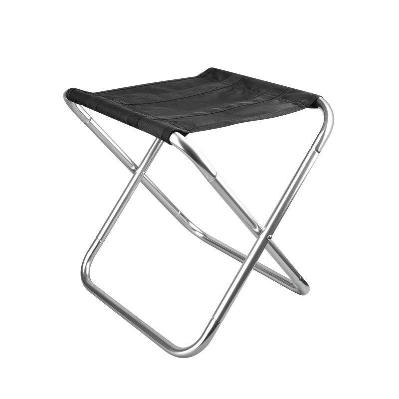 铝合金野营折叠大凳子钓鱼板凳椅子便携式户外火车旅行超轻便马扎
