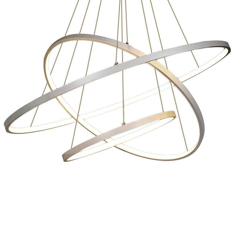 餐厅环形吊灯简约现代客厅餐桌吧台灯创意网红ins北欧圈圈吊灯,家装灯饰光源,智能吊灯,淘宝优惠券,粉丝福利购,淘宝优惠卷