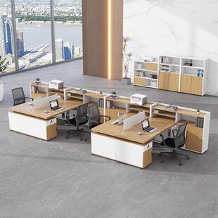 职员桌办公室经理主管双人办公桌财务办公桌椅组合简约现代两人位