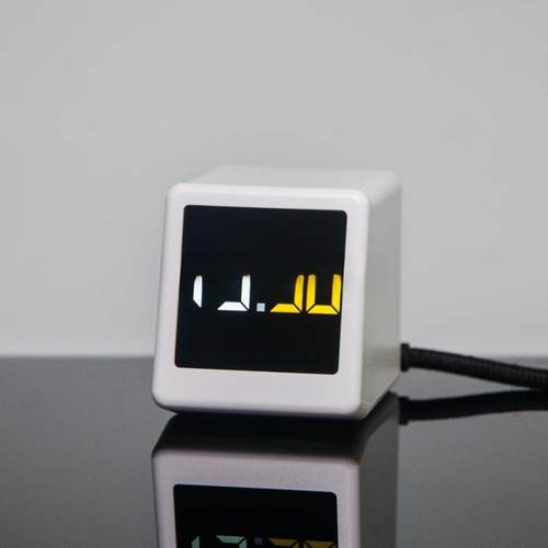 智简约桌能面ETY电书天气时闹钟彩屏脑房温湿度气象站黑白小