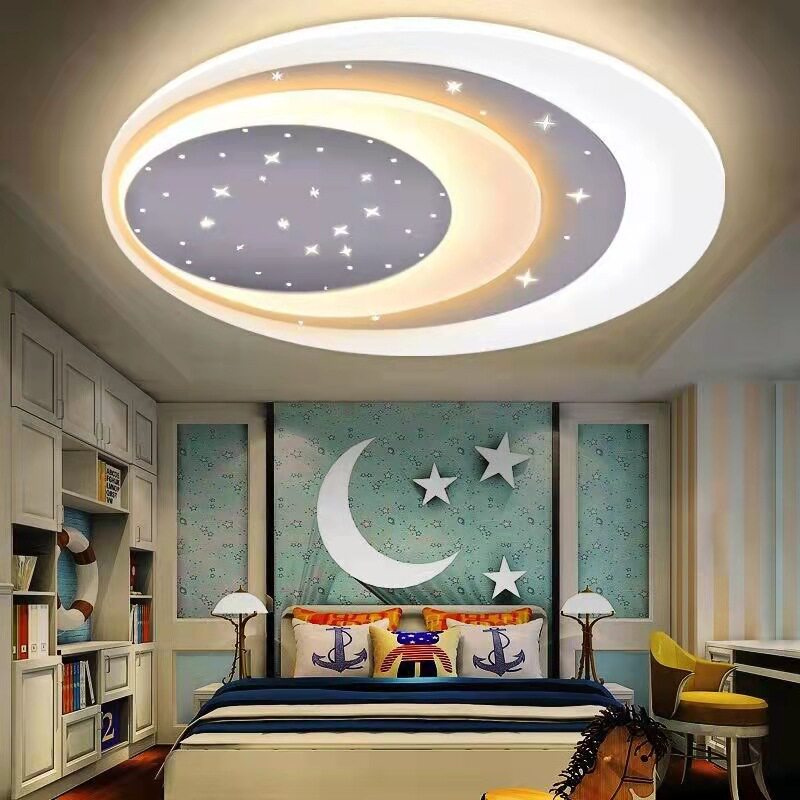 星空儿童房吸顶灯现代简约