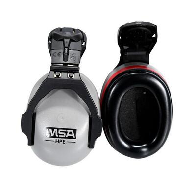 MSA梅N思耳罩防噪音隔SOR12012耳音耳罩夹帽安式工业罩SOR12012SR