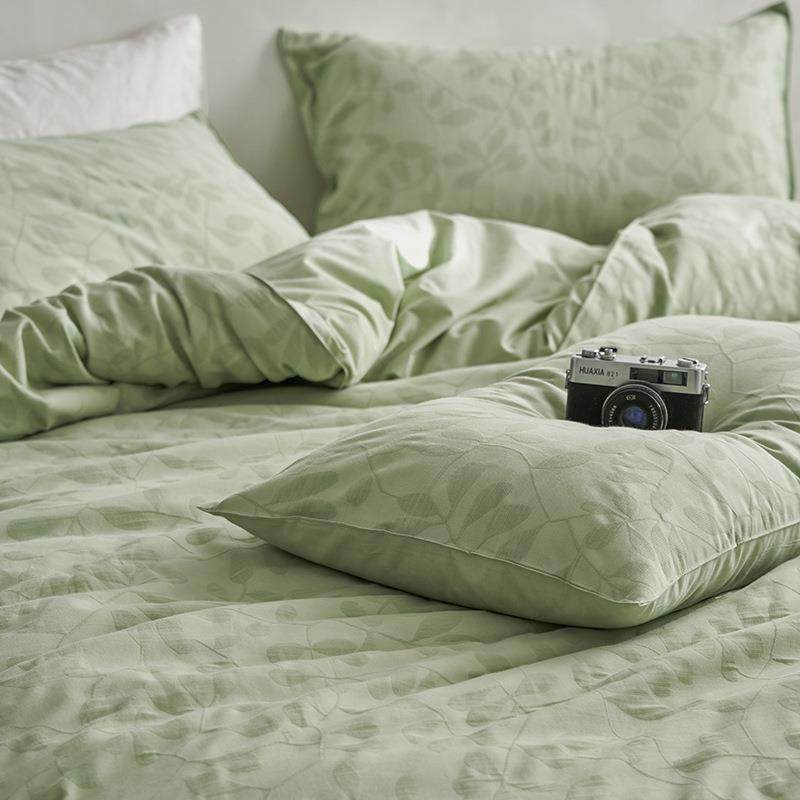 60支三层纱棉色织大提KIW花四件全棉纯床单被罩用南通家纺床上品,电子元器件市场,其它元器件,淘宝优惠券,粉丝福利购,淘宝优惠卷