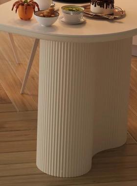 岩可伸缩岛板台餐桌一体开放式房能多功倒台小户77412型家用单独