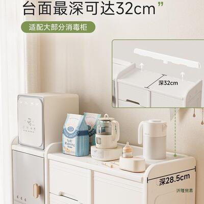 收宝纳柜宝QCF用品置物架落儿地柜子多层衣柜体婴儿喂养台童储一