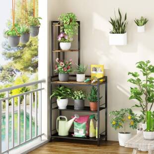 亚马标准逊件家用展多层厅收纳置物架卧室角落落地式 储物客A51