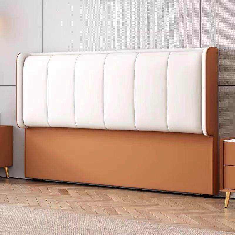 全软包头2025床WPK新款轻奢简超薄现代约背板实木靠背科技落地单