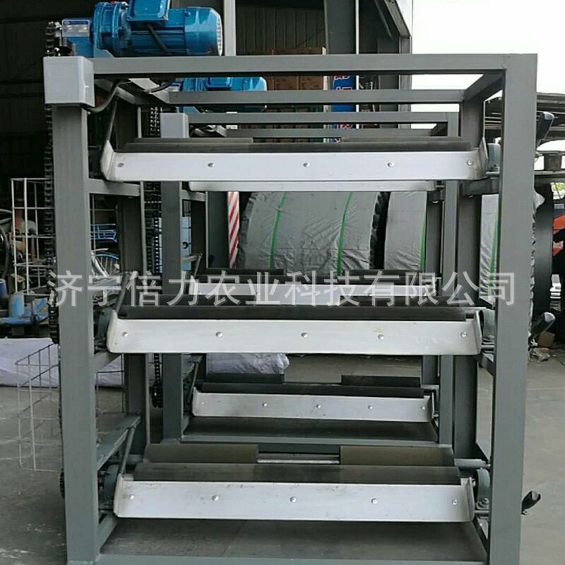 鸡舍自动清粪机肉鸡用半自动清粪设备型号齐全不跑偏不打滑