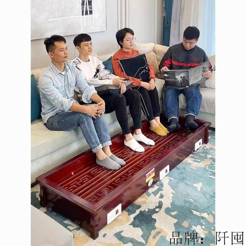 实木取器长方烤形烤火箱HCY脚器烤火器电火暖暖桶火炉取暖器家用