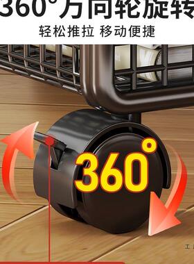 书落桌地置物纳架学生边VTB儿童绘本可移动收柜办公室架文件储物