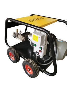 智辰5000公斤船体除A锈高压清洗机CTDH-52Z2R柱塞泵