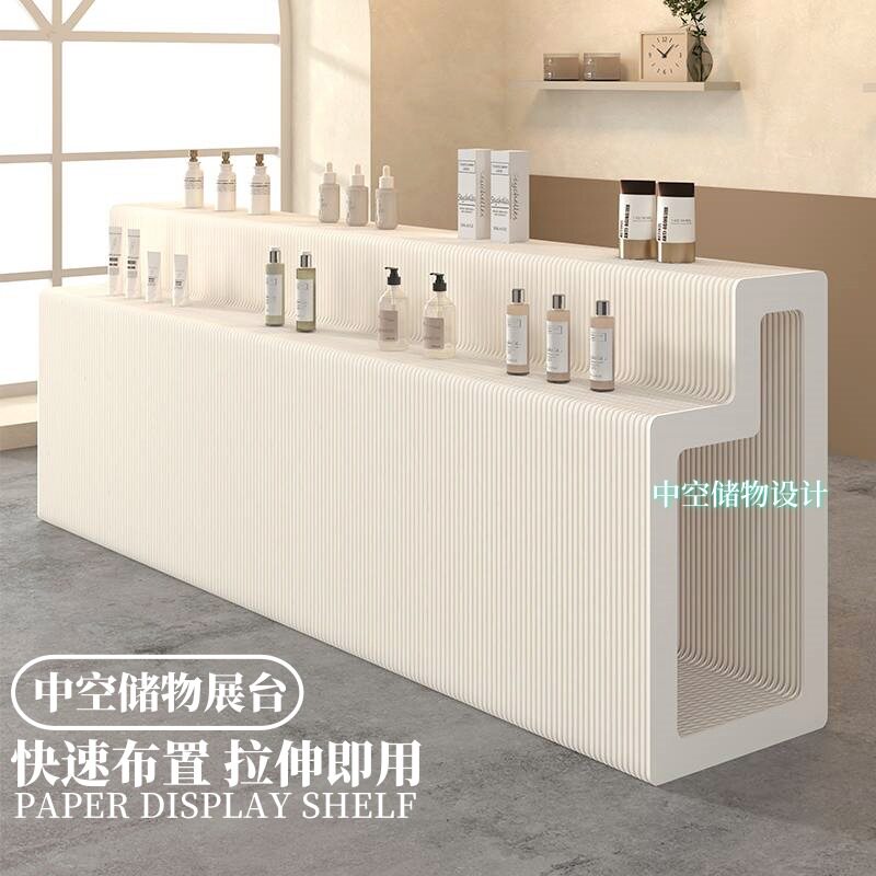 展会服装店阶梯折叠移动展示台