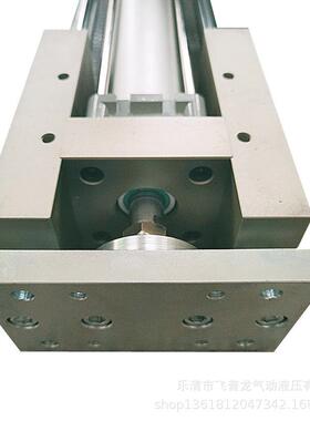 大-缸导径长行程FENG杆气缸EFNG-10025PPVJKB-A-KF导杆气缸