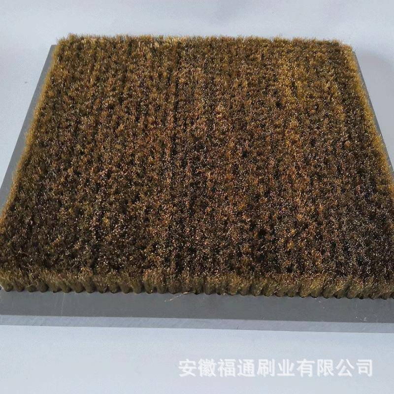 生产平面UJP尼龙丝毛刷床板转塔冲PV板刷工业除尘毛刷条厂C家定制