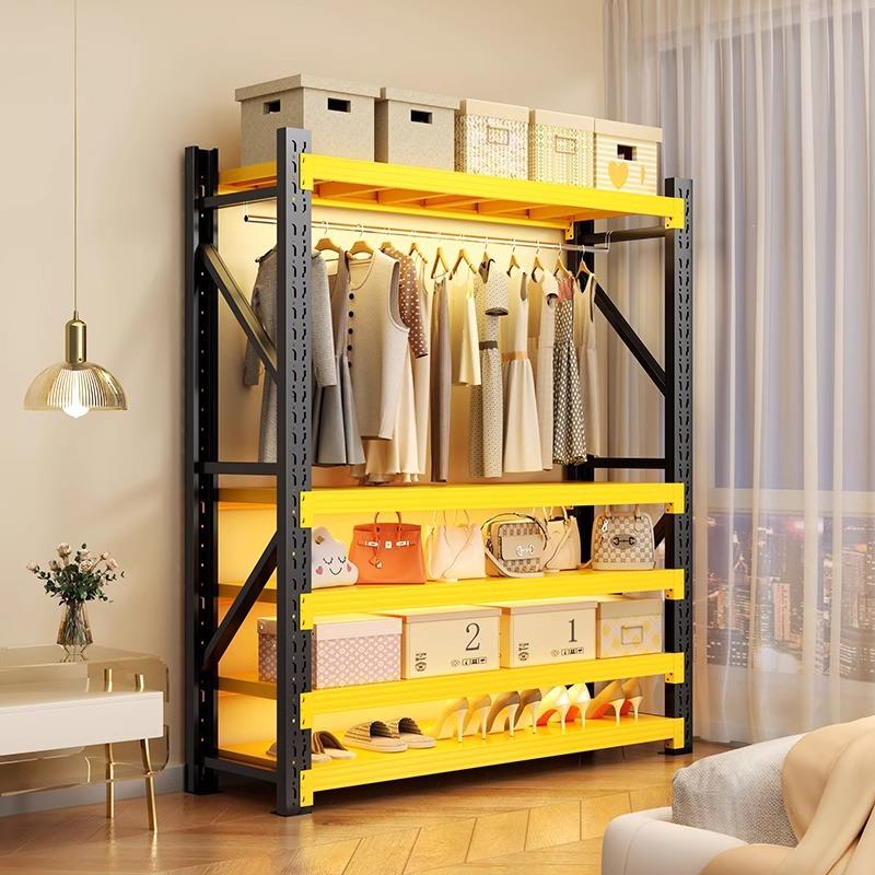 家用QTP简架衣柜卧室易开放挂衣架公寓出租房宿货舍衣式橱收纳置