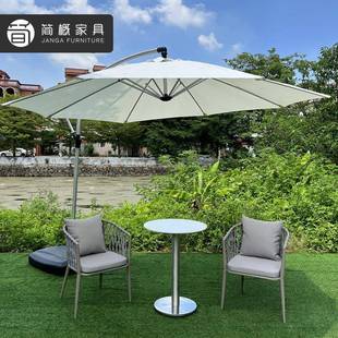 單外藤編桌椅組合戶藤椅茶幾露天臺花園陽休閑22 露臺人靠背
