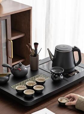 茶约装全自动一套体高档家用小48872茶台一整具套小型茶盘烧水壶