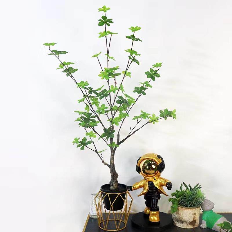 仿真吊钟树马醉木造型树仿KNC真绿植盆饰室内装盆摆件仿真景吊栽