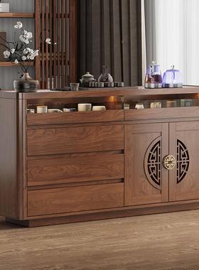 新中茶吧机20款25新家用一体桌台式小型桌式面家OCJ餐边用柜子靠