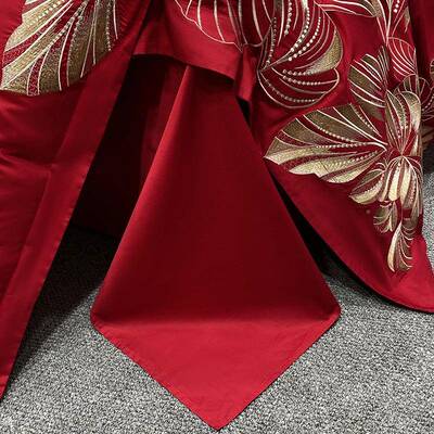 约40支全四棉刺绣件套100长绒棉轻奢花卉简品被套床单纯棉床17015