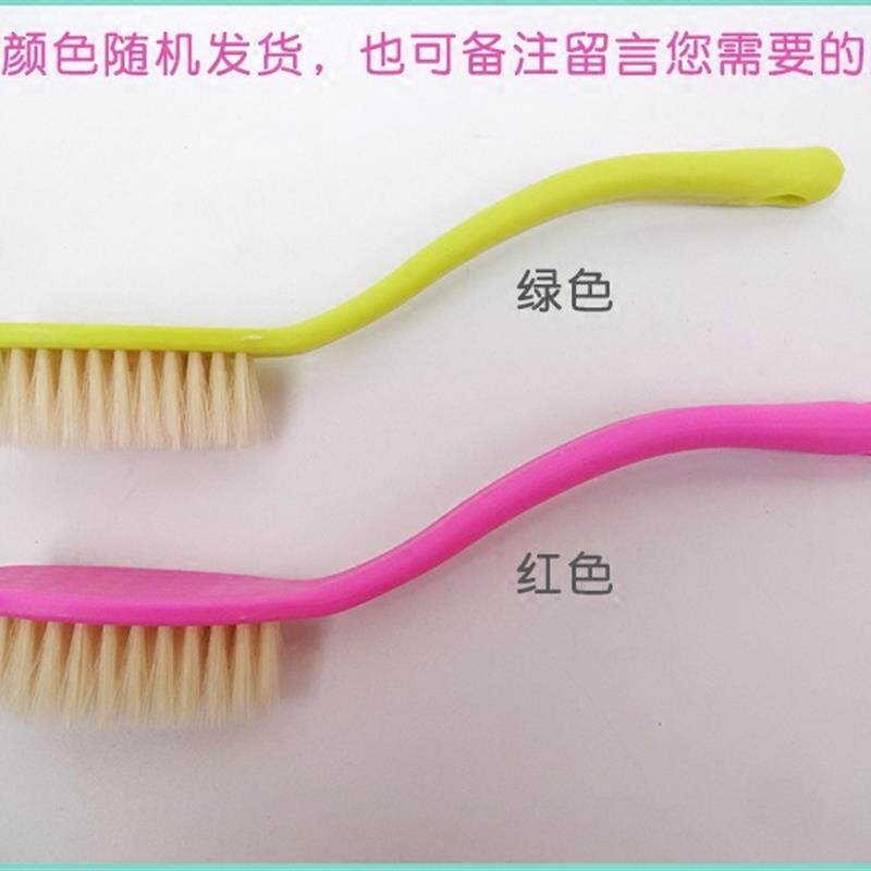 速发珠峯家用刷鞋刷子洗鞋柄软毛弯刷弓形长柄网用运动鞋清洁刷专