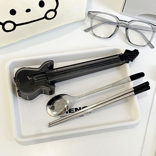 速发纳意宿具可携式04不锈钢套装一人用餐舍学生上班族勺子筷子收