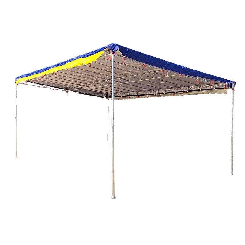 斜面雨棚户外摆摊遮阳棚折叠移动农村流动酒席帐篷店面门口停车棚