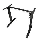 电动升降桌单电机固定款 办公学习电竞桌 自动升降桌架立式