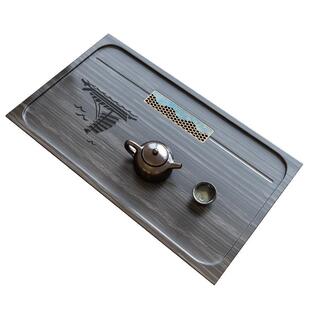 茶桌漏水面板嵌入式茶盘石盘定制内嵌式石板茶台替换板镶嵌式托盘