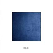 纯手绘油画克莱因蓝色客厅装 餐厅挂画 饰画正方形抽象小众复古意式