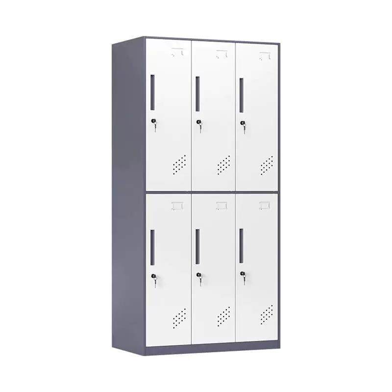 拆装更衣柜套色多门挂衣柜员工宿舍带锁铁皮储物柜健身房收纳衣柜,商业/办公家具,办公储物柜,淘宝优惠券,粉丝福利购,淘宝优惠卷