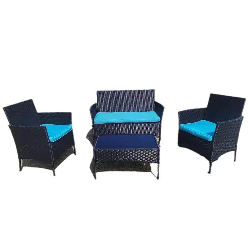 户外家具藤椅组合花园庭院休闲防水桌椅茶几四件套,商业/办公家具,商用藤编家具,淘宝优惠券,粉丝福利购,淘宝优惠卷