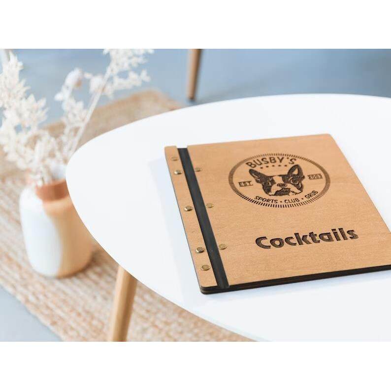 木制菜单，菜单封面，餐厅菜单封面，木质雕刻镂空本子自定义,文具电教/文化用品/商务用品,手帐/日程本/计划本,淘宝优惠券,粉丝福利购,淘宝优惠卷