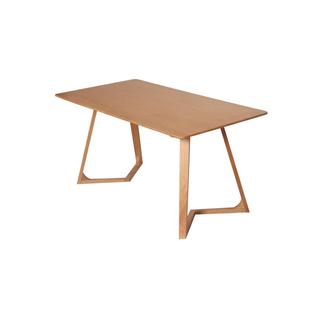 北欧纯实木长条桌小户型家用吃饭桌餐饮店咖啡厅长方形餐桌椅组合