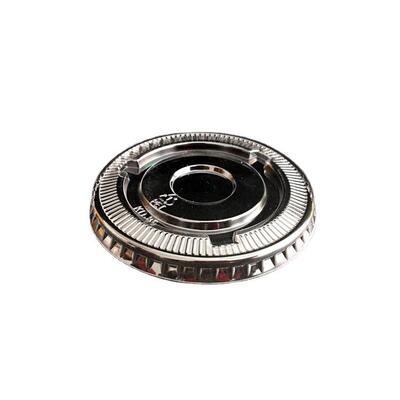 厂家直销pet透明杯盖85mm口径透明杯碗平盖pet奶茶塑料盖子