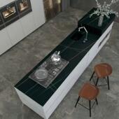 贝佳斯大板智联800 2600mm厨房可切菜桌面岩板哑光石英石