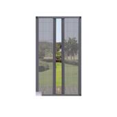 厂家纱门推拉门防盗纱门铝型材隐形推拉纱门尼龙网折叠纱门